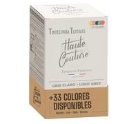 Tinte Gris Claro Haute Couture - Algodón Lino Seda Viscosa 350g