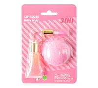 Tinte Labial Impermeable, Brillo de Labios de Larga Duración e Hidratante, Cosmético con para Niñas, Barra Líquida para Viaje