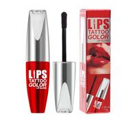 Tinte Labial Pelable Perfilador Labial Pelable de Secado Rápido | Maquillaje Mate con Acabado Natural Resistente al Agua Gel Hidratante para Mujeres Principiantes Belleza Sencilla