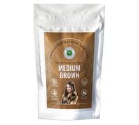 Tinte natural para el cabello con henna Cosmetics Cypri, 100 % henna pura en polvo para el crecimiento del cabello, org nico (casta o medio 100 g