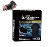 Tinte Negro Para Telas Sintéticas - 16 tabletas para oscurecimiento intensivo de ropa | Pastillas para Teñir Ropa de Color Negro - para, Restauración de Color en