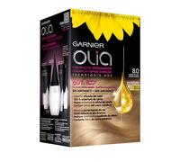 Garnier Olia Coloración Permanente Sin Amoniaco 8.0-Rubio Claro 1 Un