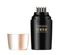 Tinte Para Cabello Con Peine Incorporado,Peine Coloración Segura Con Espejo Incorporado | Cobertura Temporal Impermeable Para Cabello - Herramienta De Estilismo Para Abuelos, Padres Y Familia