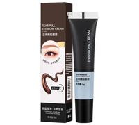 Tinte Para Cejas Peel Off Crema De Tinte Para Cejas 10g | Maquillaje De Ojos Resistente Al Agua Y Duradero Para Mujeres Y Niñas En Casa O Viaje
