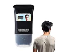 Tinte para el cabello, 2 en 1, resistente al agua, con peine, para canas, convenientes productos de coloración para el cabello para compañeros de trabajo, tío, vecino, familia, hijo, padre, amigos
