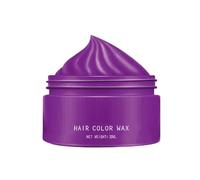 Tinte para el cabello - Cera temporal teñida para el cabello, crema de tinte de cabello lavable | Cambio instantáneo del color del cabello, cera potente para hombres y mujeres, fácil de aplicar para