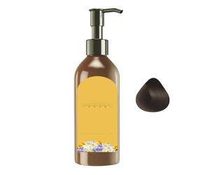 Tinte para el cabello, champú a base de plantas, vegano, tinte de hierbas para tocar las raíces y canas, champú natural para colorear el cabello, tratamiento de oscurecimiento sin químicos, tinte