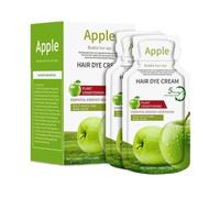 Tinte para el cabello extractos vegetales naturales de larga duración | Crema de tinte para el cabello de 300 ml para cubrir canas, madre, esposa, abuela, mujer, principiante, hogar, viajes, woh