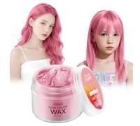 Tinte para el cabello Magic Master Keratin Temporary Frisur Crema Instant Color Tono para Hombres y Mujeres Fiestas, Festival, Cosplay(Marshmallow Pink)