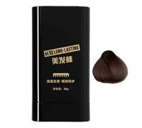 Tinte para el cabello seguro y práctico, tinte para el cabello con aplicador de peine, peine portátil para colorear el cabello para uso doméstico y de viaje, corrector de raíces seguro a prueba de