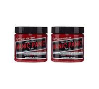 Tinte para el cabello semipermanente rojo vegano sin crueldad animal Manic Panic Vampire's Kiss Classic Cream, 2 x 118 ml