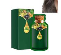 Tinte Para El Cabello Suave A Base De Plantas, Tinte En Burbujas Para Canas, Mascarilla Natural A Base De Plantas, Extracto Puro De Plantas, Suaviza El Cabello Y Mejora La Opacidad (marrón oscuro)