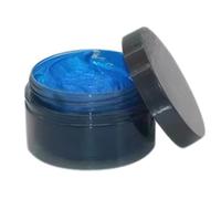 Tinte para el cabello temporal, color temporal desechable tinte de agua cera soluble de secado rápido lavado multipropósito para niños mujeres hombres usan azul