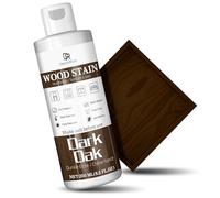Tinte Para Madera, 250ml Acuosa Mate Colorante Per Legno, Secadora De Manchas De Madera RáPida, Bajo Olor, Adecuado Para Muebles Interiores Y Exteriores, Puertas Y Ventanas, Paredes (Roble oscuro)