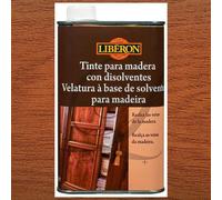 Tinte para madera con disolventes (Castaño, 500 ml)