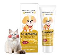 Tinte Para Pelo De Mascotas | Impermeable Naturales | Tinte De Color Rosa Para Pelo De Gato - Para Cachorros Perros Hogar Viaje Escenario Aseo Espectáculos Sesiones De Fotos Fiesta Vacaciones