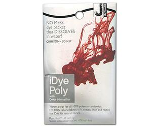 Tinte para tela Jacquard iDye Poly - Carmesí - 14 gramos