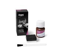 Tinte para Zapatos y Bolsos de Cuero y Textil con Esponja y Brocha, Kaps Super Color, 70 Colores (169 - cuero viejo)