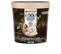 Tinte Permanente Garnier Good Cocoa Castaño Nº 4.0 (1 unidad)
