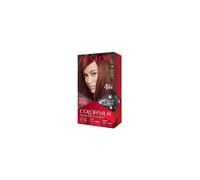 Tinte permanente para el cabello Revlon Colorsilk Beautiful Color con keratina, 100 % de cobertura de canas, sin amon aco, 44 casta o rojizo medi