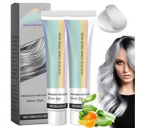 Tinte plateado con extracto de esencia natural, tinte plateado con extracto de esencia natural, tint platead, tite platado, coloración permanente (2 unidades)