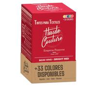 Tinte Rojo Vivo Haute Couture - Algodón Lino Seda Viscosa 350g