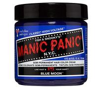 Tinte semipermanente en crema clásico Blue Moon de Manic Panic, 118 ml