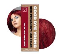 Tinte semipermanente Good Dye Young para cabello rojo, vegano y libre de crueldad. Dura hasta 24 lavados. Acondicionador no da ino. (147 ml)