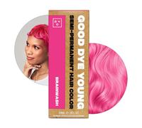 Tinte semipermanente Good Dye Young, vegano y sin crueldad animal. Dura hasta 24 lavados. Acondicionador no da ino (147 ml Brainwash).