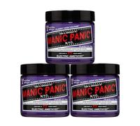 Tinte semipermanente morado en crema clásico Electric Amethyst de Manic Panic, 3 unidades de 118 ml