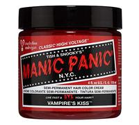 Tinte semipermanente para el cabello rojo Manic Panic Vampire's Kiss Classic Creme, vegano y sin crueldad animal, 118 ml