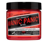 Tinte semipermanente rosa Manic Panic Pretty Flamingo Classic Creme, vegano y sin crueldad animal, 118 ml
