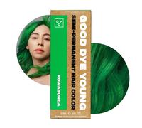 Tinte semipermanente verde Good Dye Young (Kowabunga): color temporal con protecci n UV que dura de 15 a 24 lavados o m s. Tinte acondicionador v