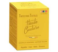 Tinte Textile Amarillo - Haute Couture - 33 colores - Todo en uno - 350 g - Ropa y Tejidos - Amarillo Azafrán
