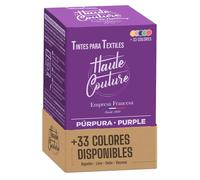 Tinte Violeta Haute Couture - Algodón Lino Seda Viscosa 350g