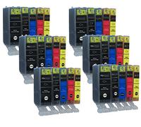 Tintenwunsch - Juego de 30 cartuchos con chip para Canon Pixma P4850/iP4950/MG4150/MG5120/MG5150/MG5220/MG5250/MG5340/MG5350/MG6120/MG 6150/MG6250/MG8120/MG8150/MG8240/MX882/MX884/MX885/elección de los colores