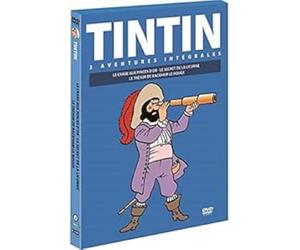 Tintin - 3 aventures - Vol. 3 : Le Secret de la Licorne + Le Trésor de Rackham le Rouge + Le Crabe aux pinces d'or [Francia] [DVD]