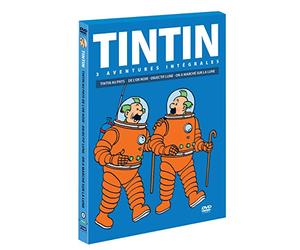 Tintin - 3 aventures - Vol. 5 : Objectif Lune + On a marché sur la Lune + Tintin au pays de l'or noir [Francia] [DVD]