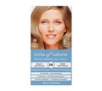 Tints of Nature 8N Natural Light Blonde Permanent Hair Dye, Vegan 130ml | Achieves beautiful light blonde colour while conditioning and protecting, Ammonia-free formula covers greys with radiance