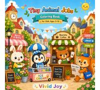 Tiny Animal Jobs: A Cute and Cozy Coloring Book Filled with Adorable Animals Working Funny Tiny Jobs