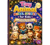 Tiny Animal Moral Stories for Kids | Cute Bedtime Tales About Kindness, Friendship, Courage & Love, Cute Stories. Big Life Lessons.: 5-Minute Animal Moral Heartwarming Adorable Stories for Kids 3-10