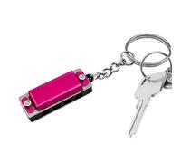 Tiny Armonica Key Chain, cadena de llave de armónica pequeña 4 agujeros de