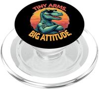 Tiny Arms Big Attitude - Divertido Ambiente T Rex PopSockets PopGrip para MagSafe
