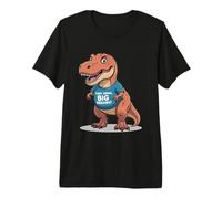 Tiny Arms Big Dreams T-Rex Divertido Motivacional Dinosaurio Amor Camiseta Premium