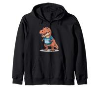 Tiny Arms Big Dreams T-Rex Divertido Motivacional Dinosaurio Amor Sudadera con Capucha