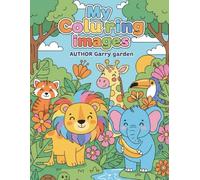 Tiny Artists Coloring Book: Cute Animals: Big Simple Designs with Farm, Jungle & Baby Animals | Easy and Fun Coloring Pages for Toddlers and Preschoolers