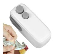 Tiny Bag Sealer - Magnetic Vacuum Food Sealer 2-in-1 | Mini Bag Cutter And Sealing Machine, Rechargeable, Portable Snack Bags Sealers For Bags, Keeps Food Fresh