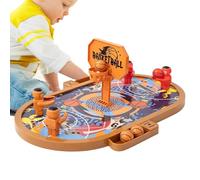 Tiny Basketball , Finger Flick Tabletop Sports Game Small/Large, Built-in Scoreboard, Skill Booster, Interactive Toy for Kids Teens Adults, Workplace Desktop Entertainment