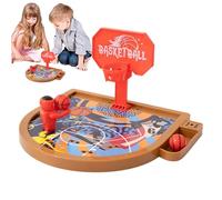 Tiny Basketball , Finger Flick Tabletop Sports Game Small/Large, Built-in Scoreboard, Skill Booster, Interactive Toy for Kids Teens Adults, Workplace Desktop Entertainment