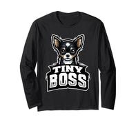 Tiny Boss - Perro pequeño, Gran Personalidad Manga Larga
